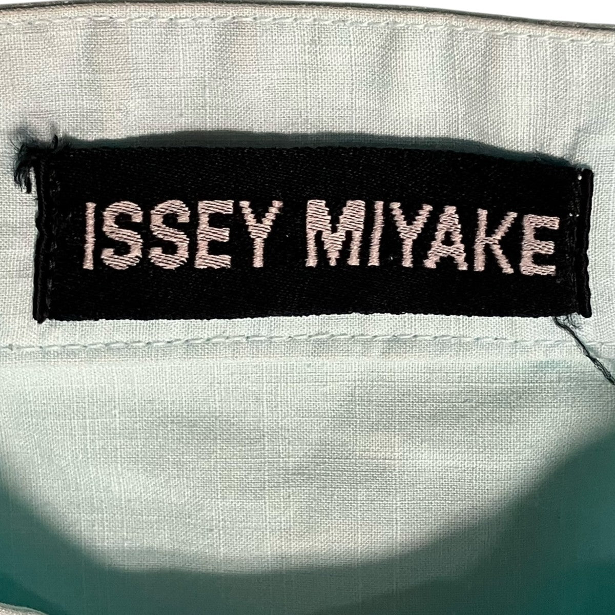 ISSEY MIYAKE バンドカラーシャツ 古着・中古-10枚目のアイテム画像
