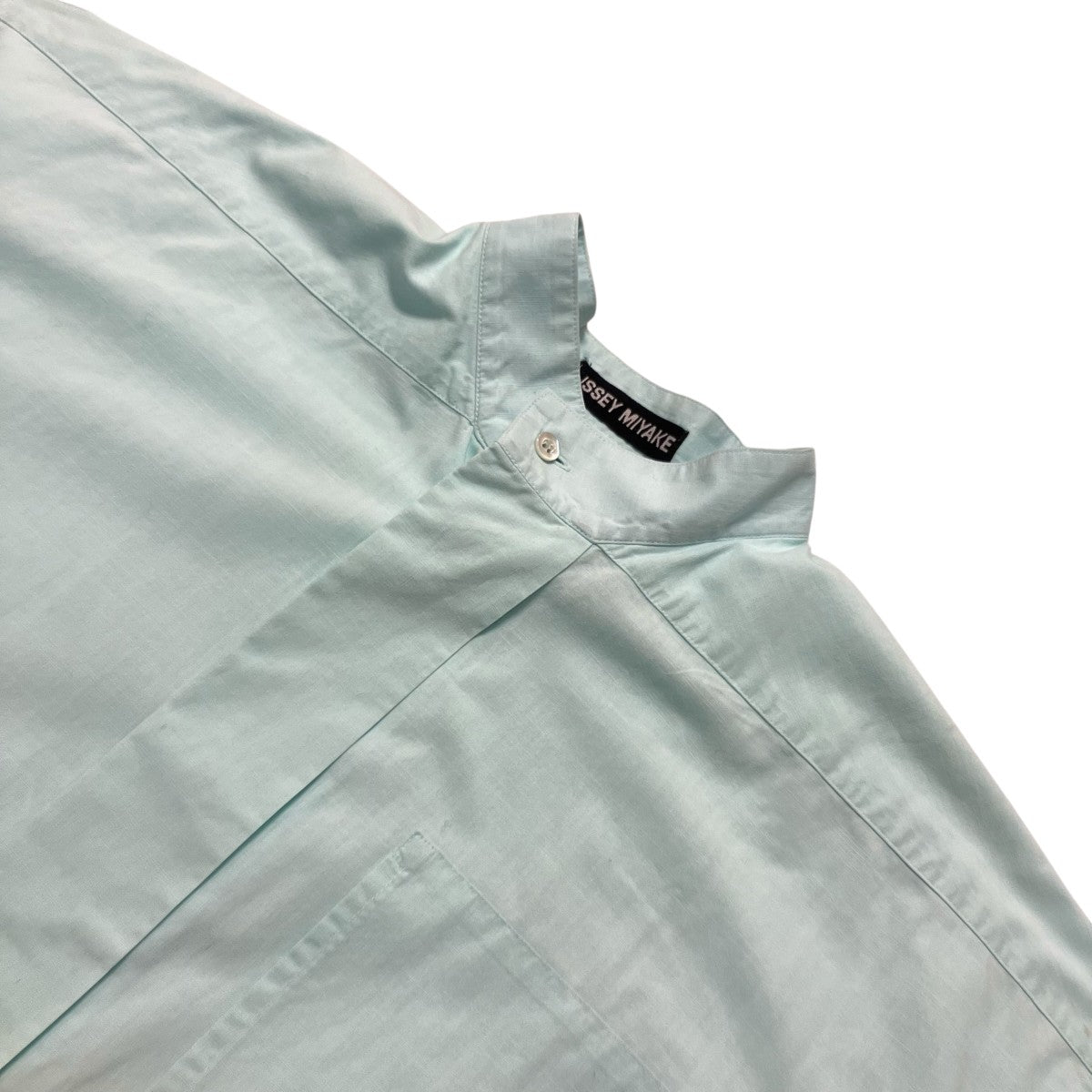 ISSEY MIYAKE バンドカラーシャツ 古着・中古-3枚目のアイテム画像