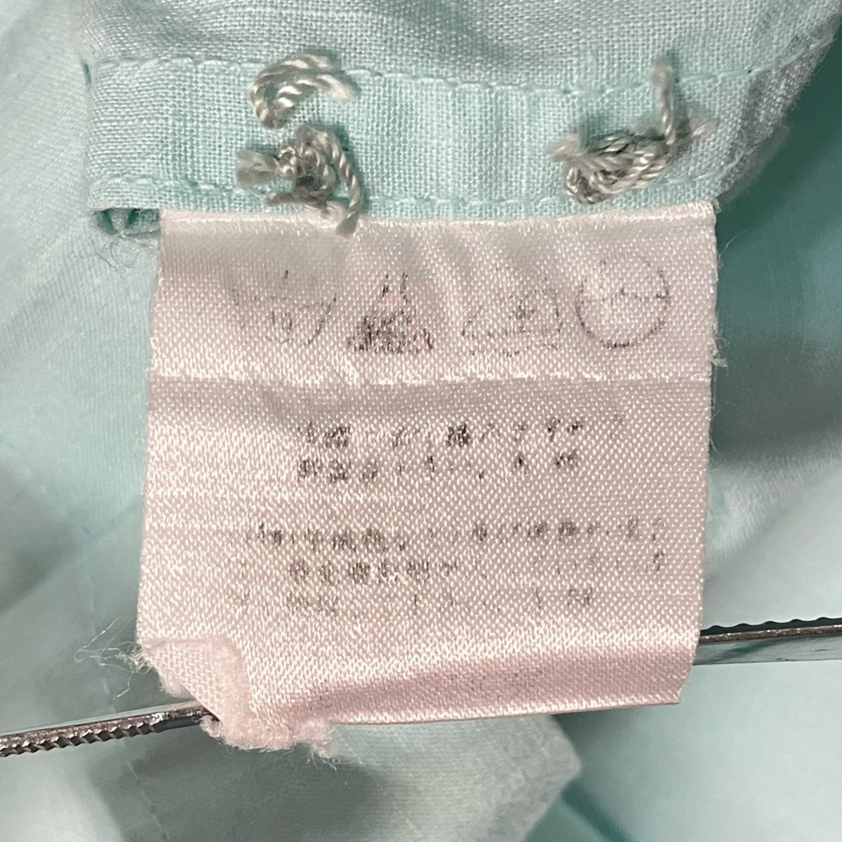 ISSEY MIYAKE バンドカラーシャツ 古着・中古-9枚目のアイテム画像