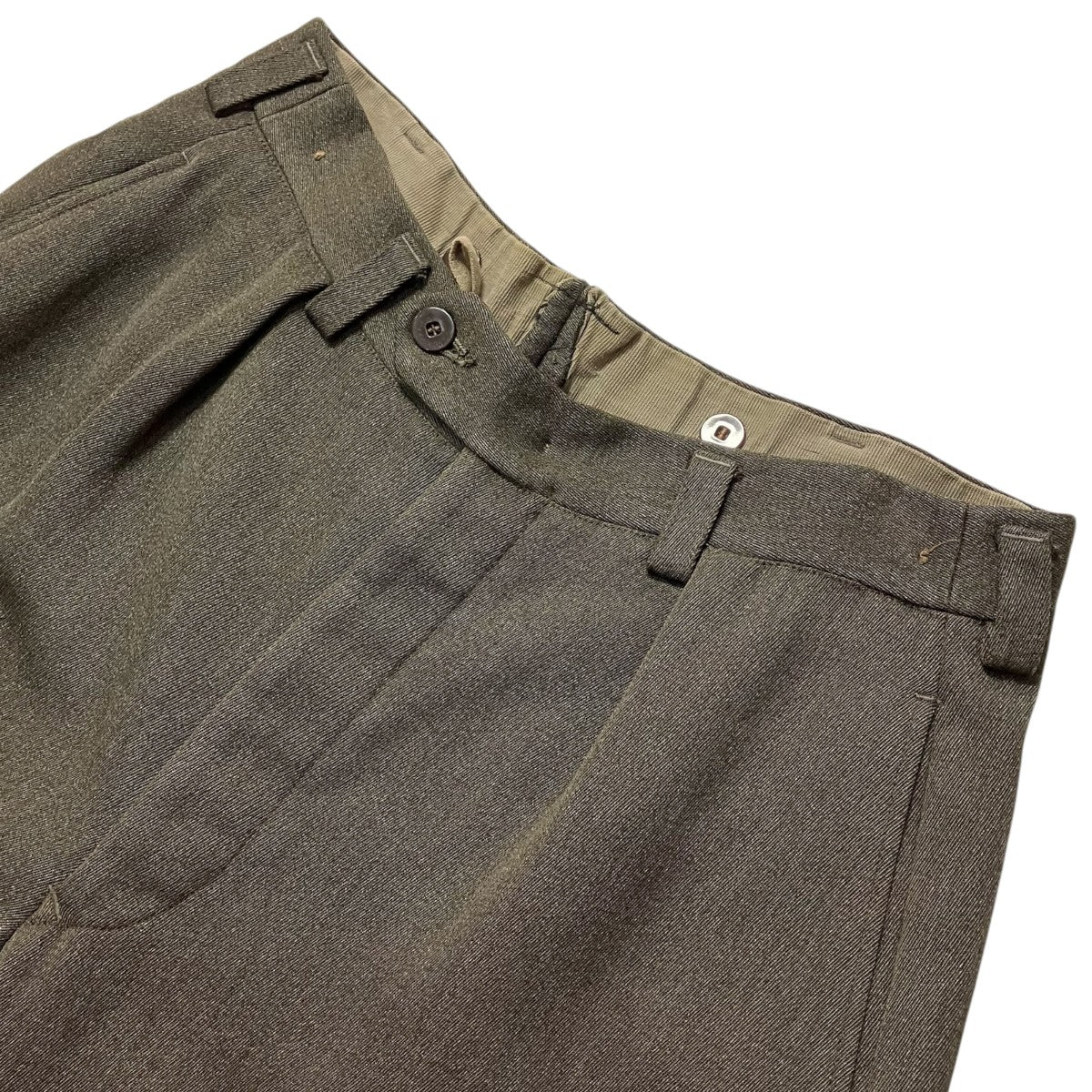 USED スウェーデン軍 ギャバジンウールパンツ 古着・中古-3枚目のアイテム画像