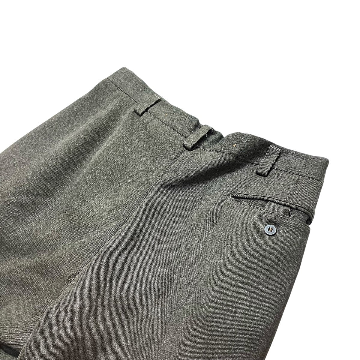 USED スウェーデン軍 ギャバジンウールパンツ 古着・中古-4枚目のアイテム画像