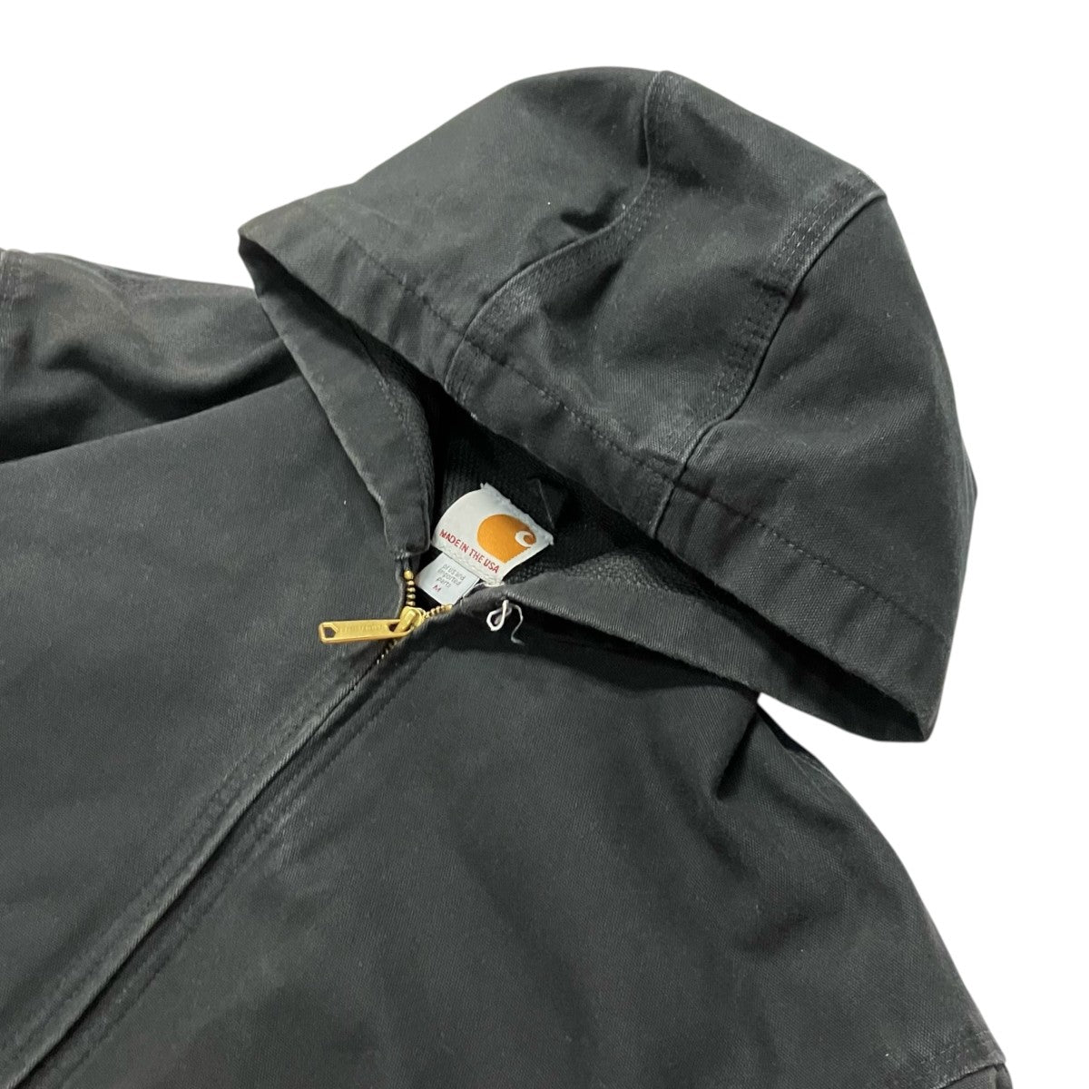 CarHartt USA製アクティブジャケットJ131-BLK 古着・中古-3枚目のアイテム画像