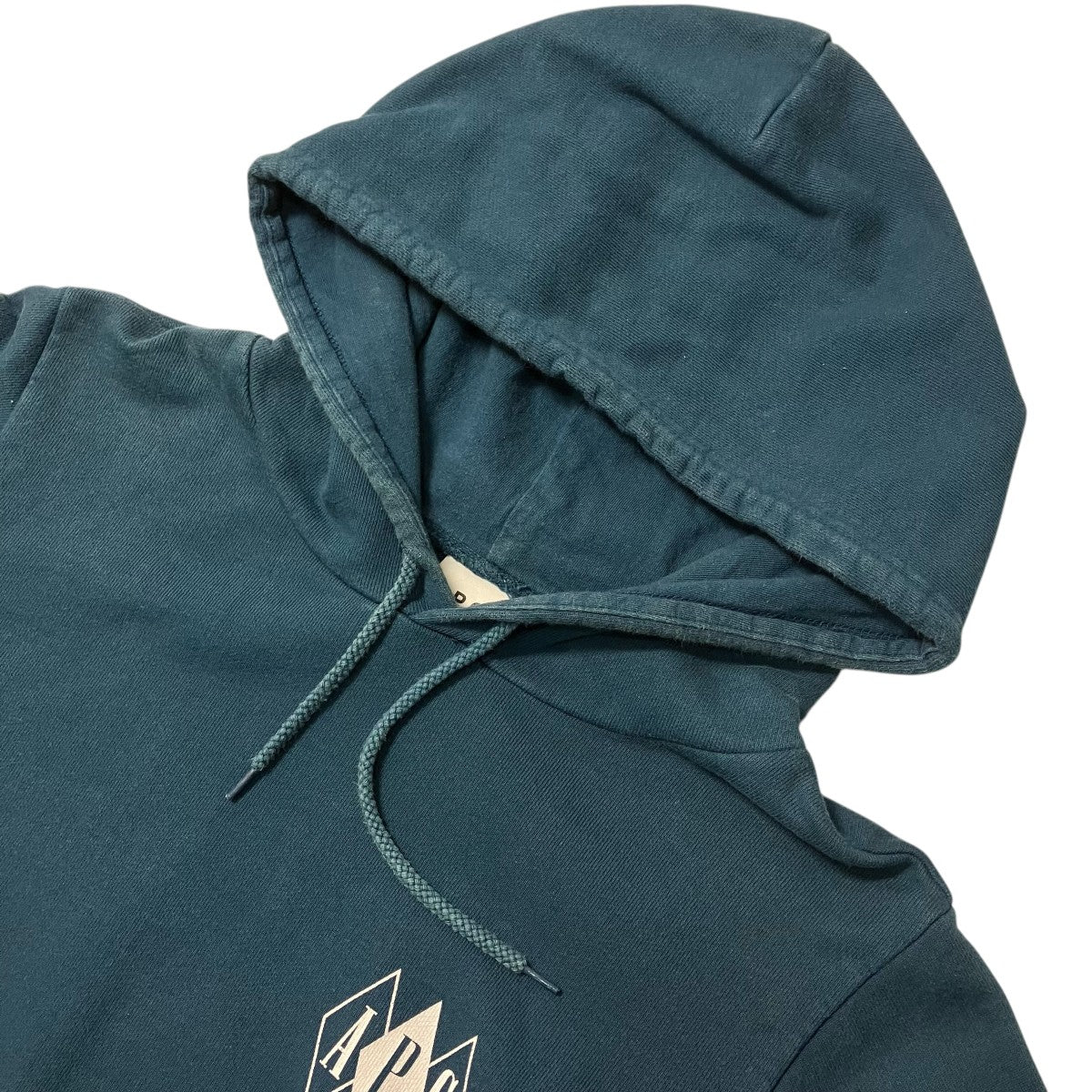 A．P．C． USA製プリントフーディ 古着・中古-3枚目のアイテム画像