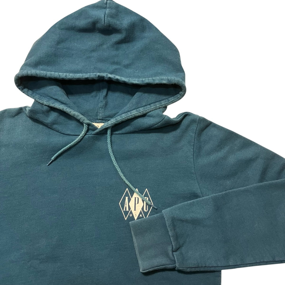 A．P．C． USA製プリントフーディ 古着・中古-6枚目のアイテム画像