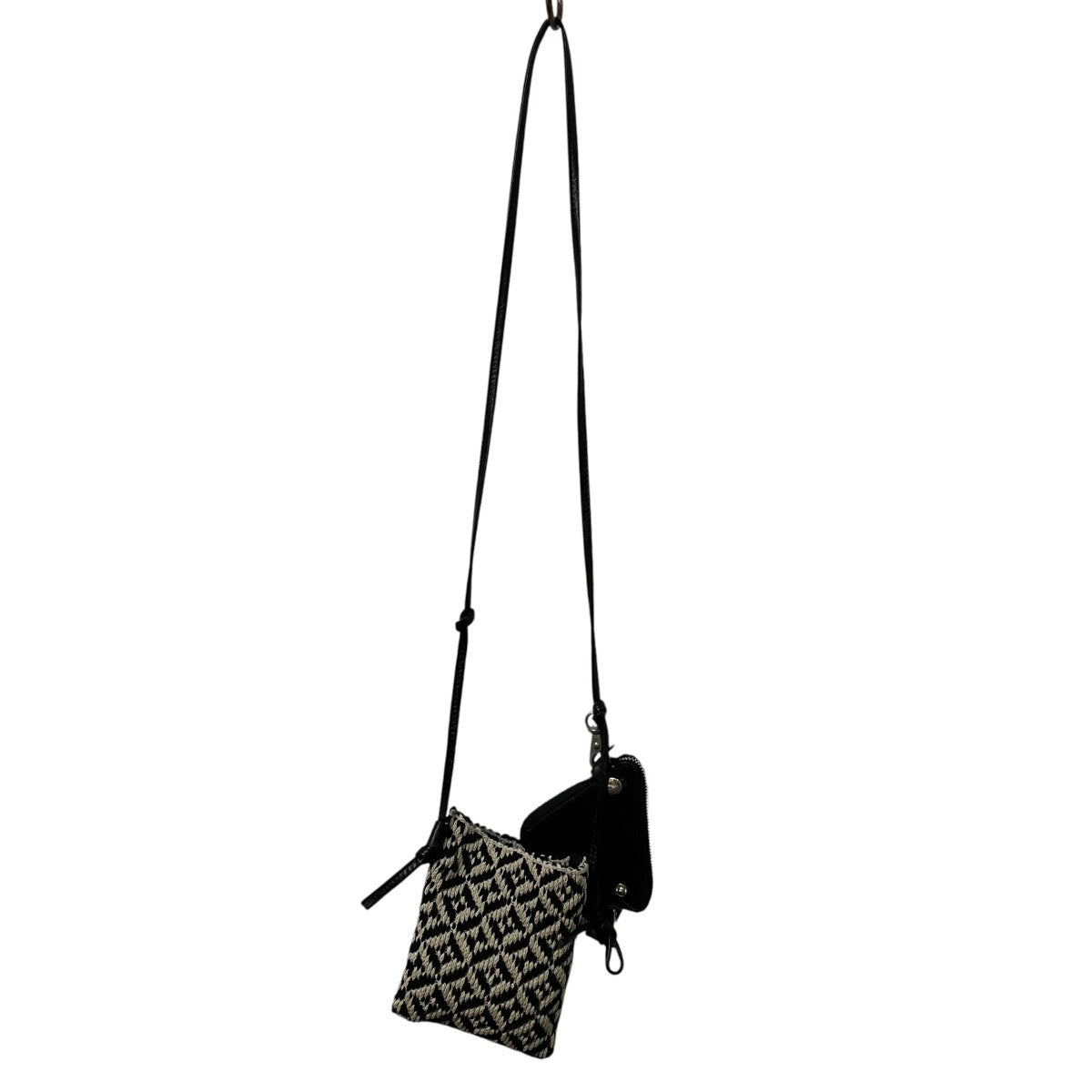 KHOKI Phone Knit Bagポーチ付ポシェット 古着・中古-1枚目のアイテム画像