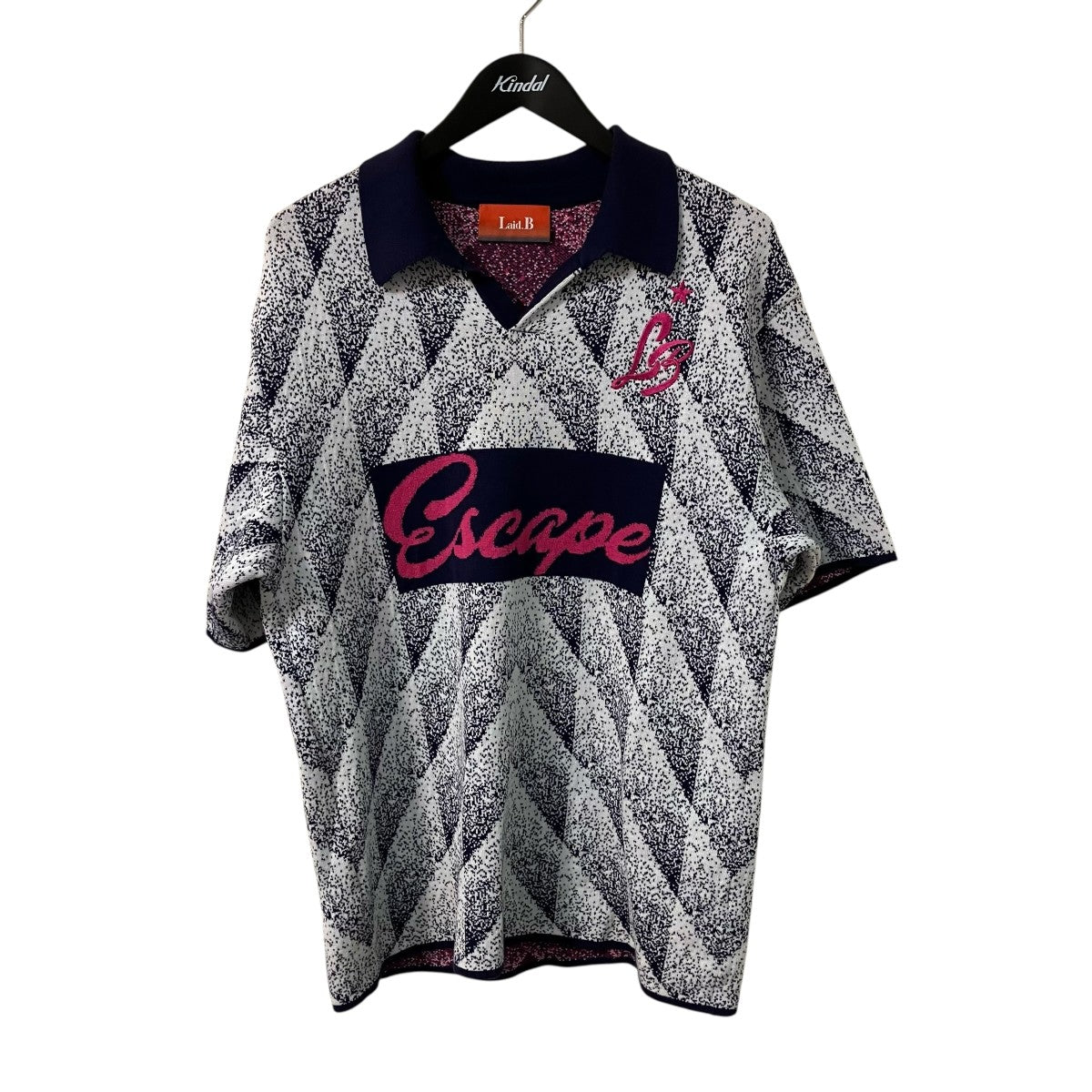 Laid．B 24SSEscape ShirtsニットポロシャツLB24SS KN01 古着・中古-1枚目のアイテム画像