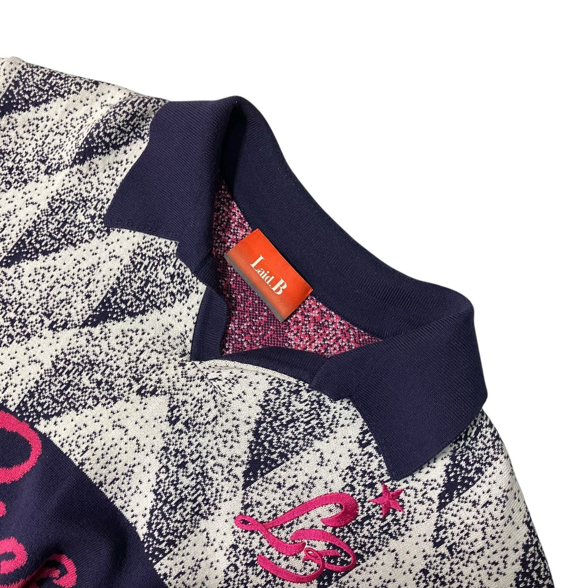 Laid．B 24SSEscape ShirtsニットポロシャツLB24SS KN01 古着・中古-3枚目のアイテム画像