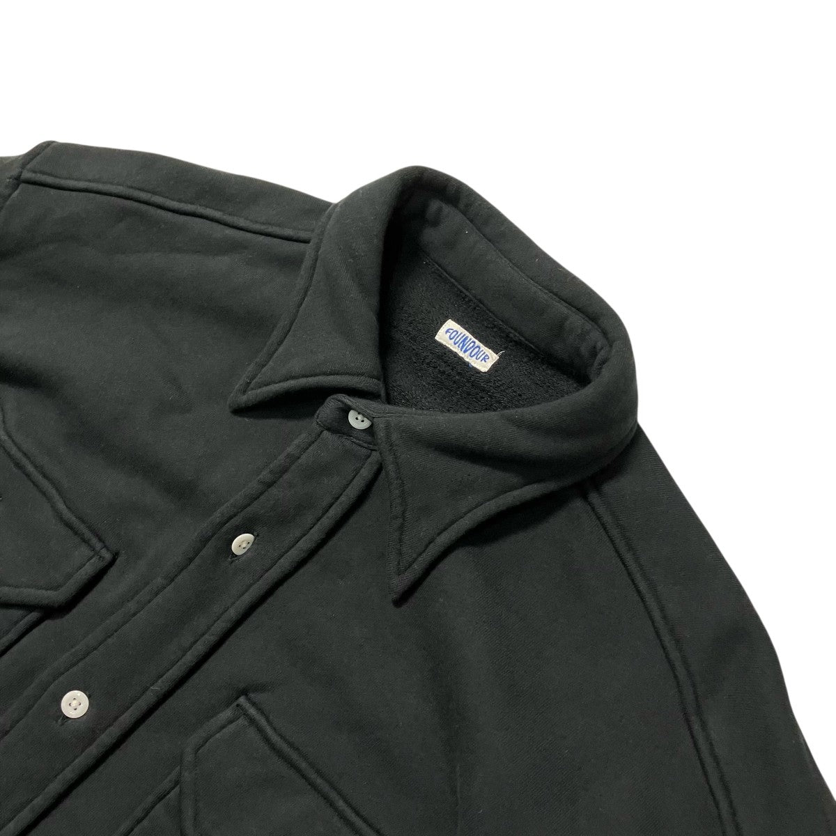 FOUNDOUR 25AWSWEAT WORK SHIRT015FD252011 古着・中古-3枚目のアイテム画像