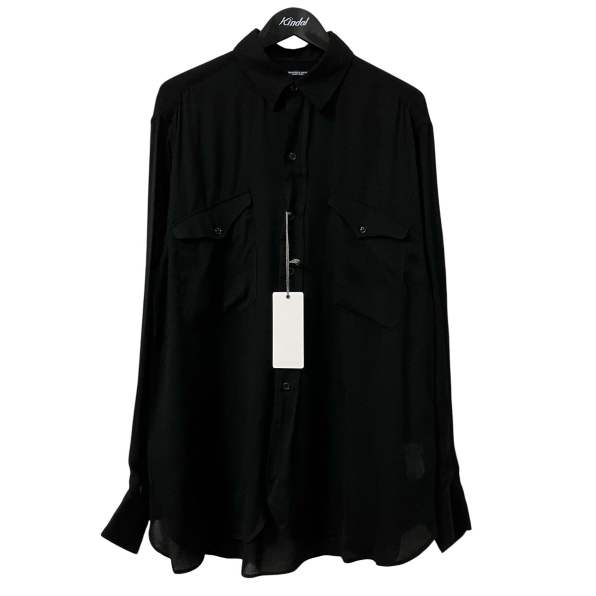 MAATEE＆SONS 26SSWORK SHIRTS SILK RAYON長袖シャツMT6103 0622 古着・中古-1枚目のアイテム画像