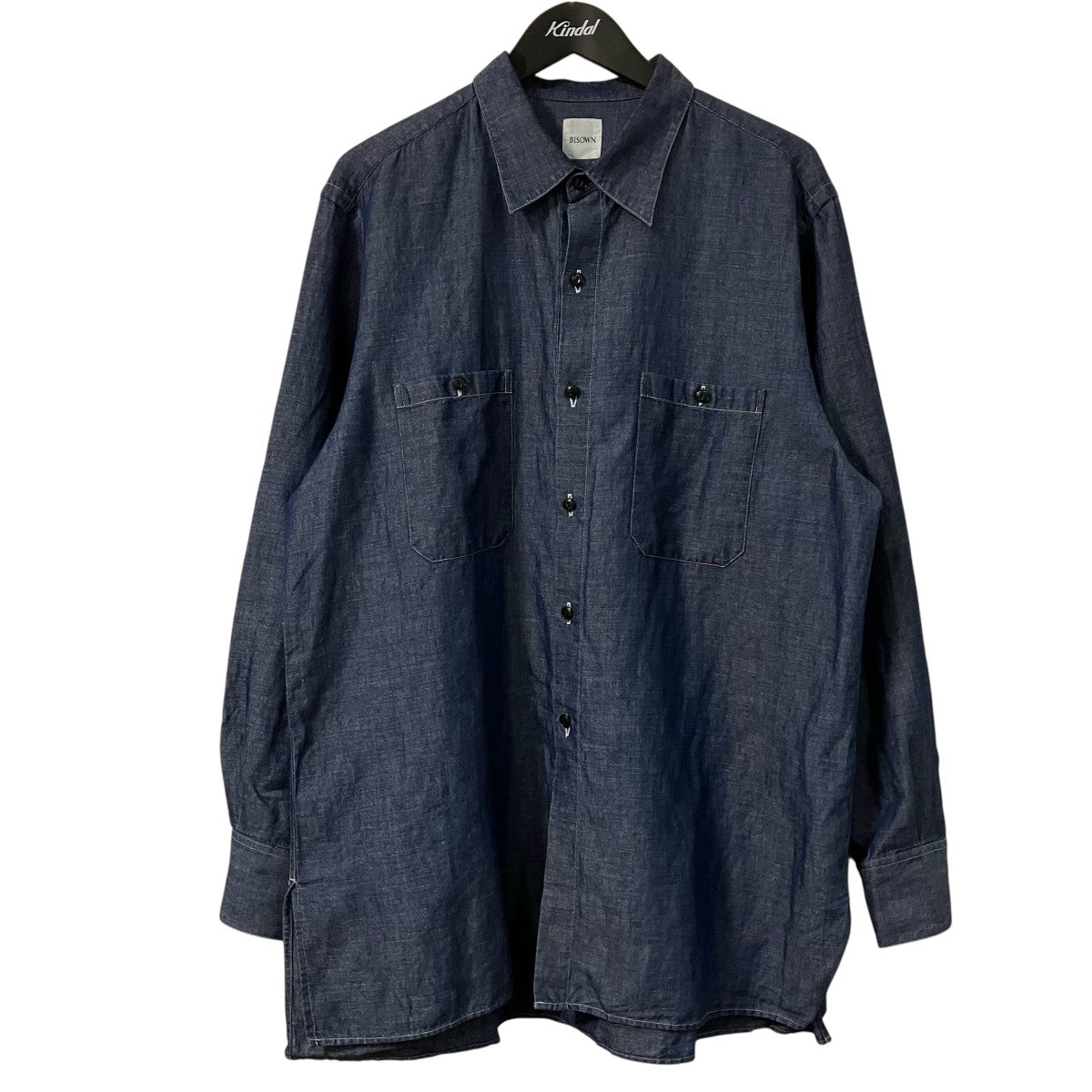 BISOWN 26SSCOTTON LINEN CAMBRAY SHIRTSコットンリネンシャツ26S BIS SH36 古着・中古-1枚目のアイテム画像