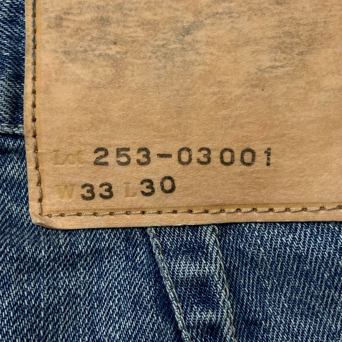 YOUTH OF THE WATER デニムパンツ253 03001 古着・中古-8枚目のアイテム画像