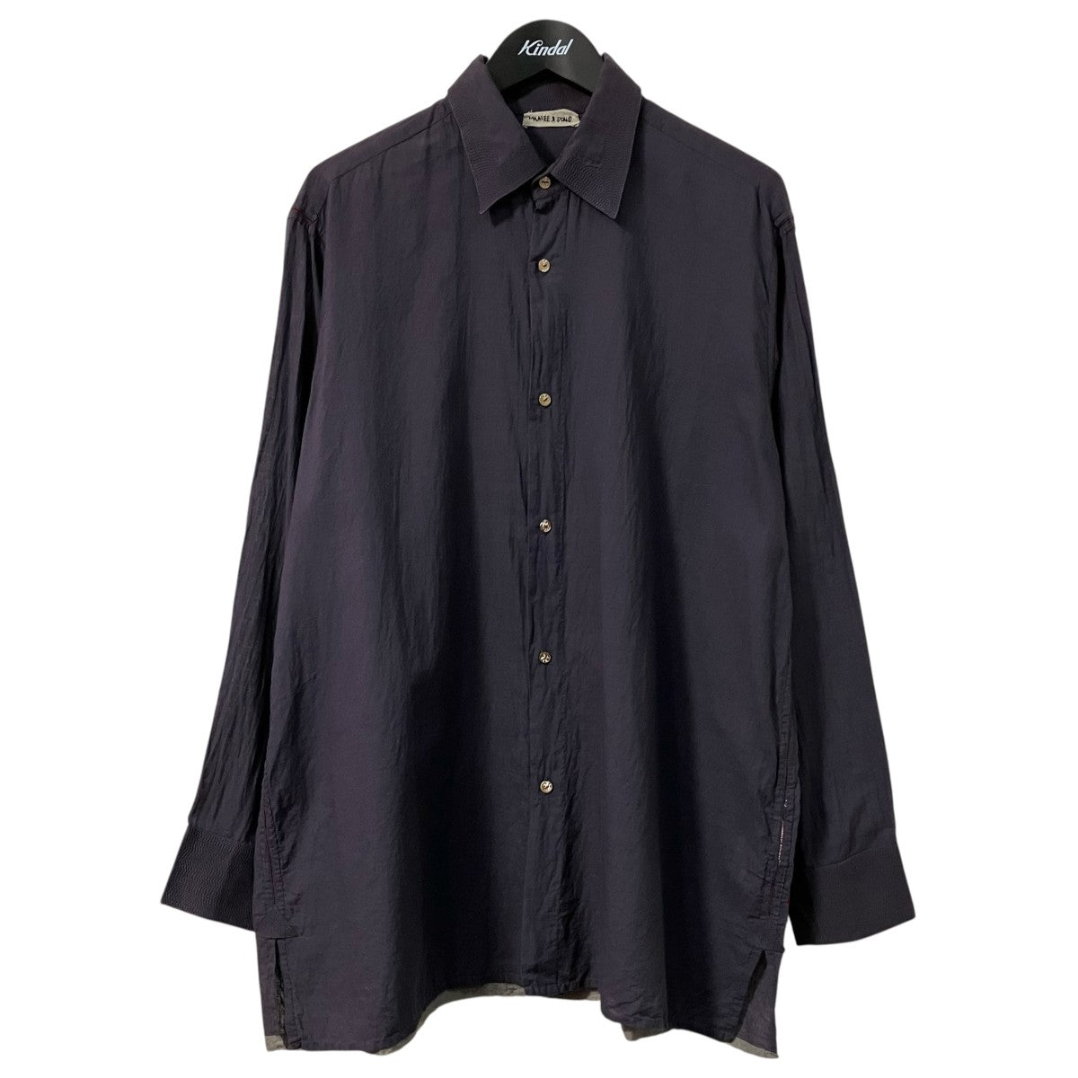 25SSGUPTA KHADI COTTON SHIRTS長袖シャツMT 5103 0604