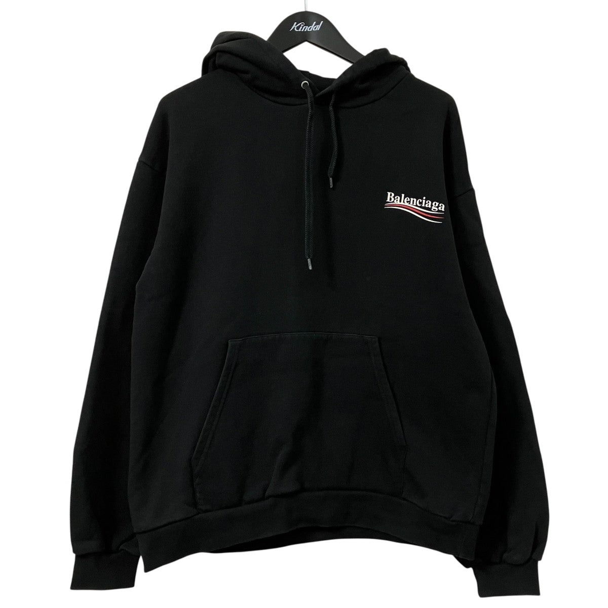 BALENCIAGA Political Campaignロゴプリントフーディー508205 古着・中古-1枚目のアイテム画像