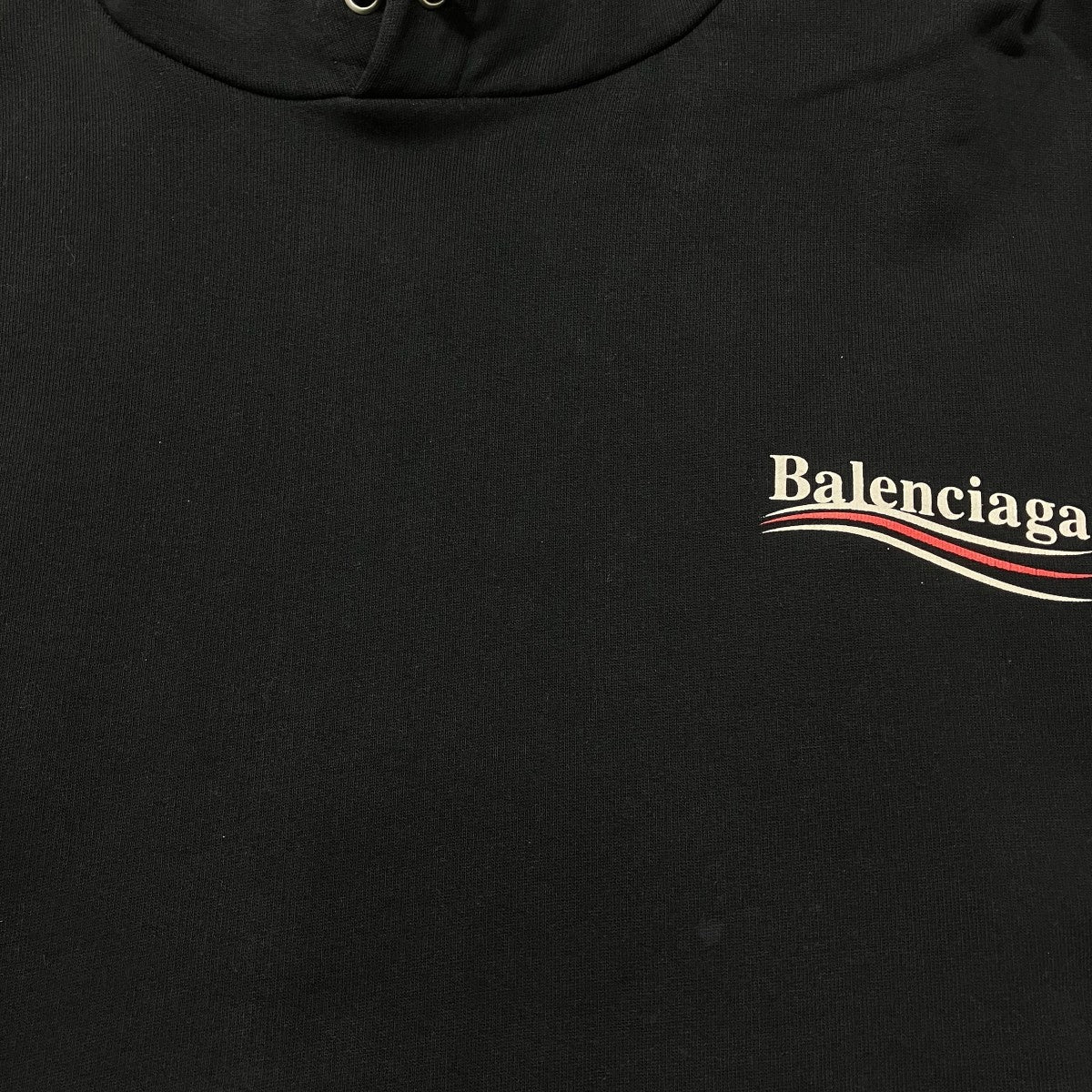 BALENCIAGA Political Campaignロゴプリントフーディー508205 古着・中古-6枚目のアイテム画像