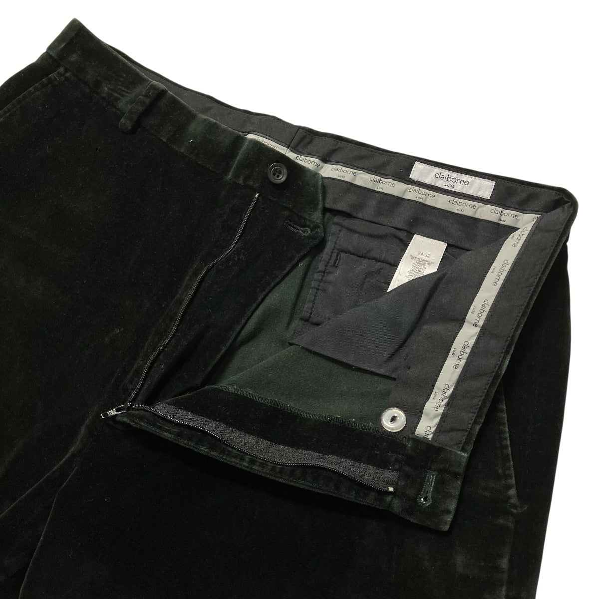 USED ベロアパンツ 古着・中古-3枚目のアイテム画像