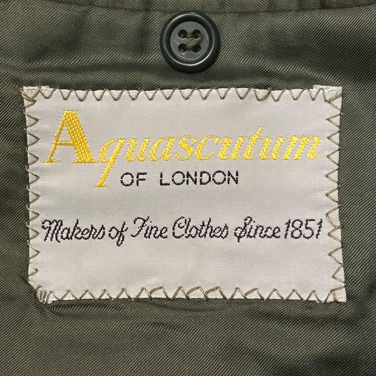 Aquascutum テーラードジャケット 古着・中古-9枚目のアイテム画像