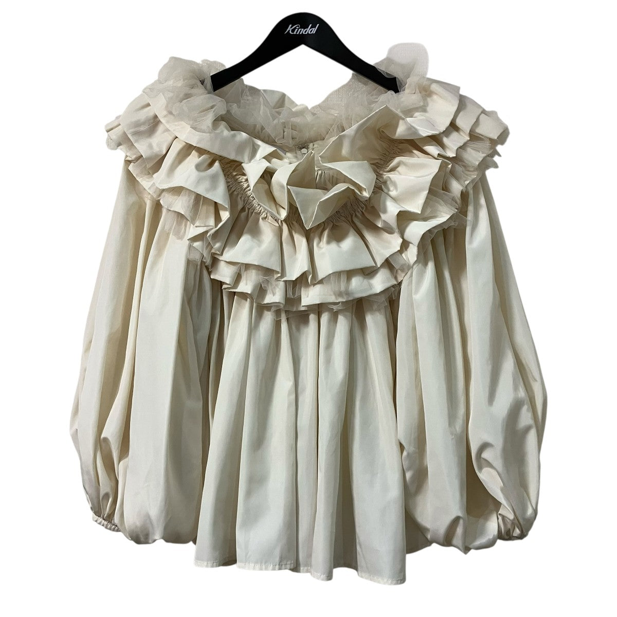 VIVIANO フリルブラウスAW23-T06 古着・中古-1枚目のアイテム画像