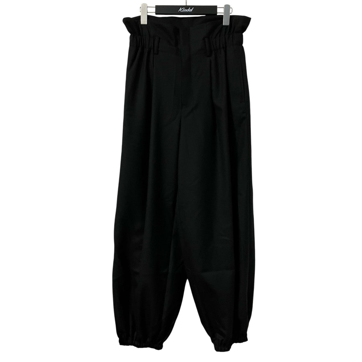 noir kei ninomiya AD2025 ウールバルーンパンツハイウエストパンツ3Q-P003 古着・中古-1枚目のアイテム画像