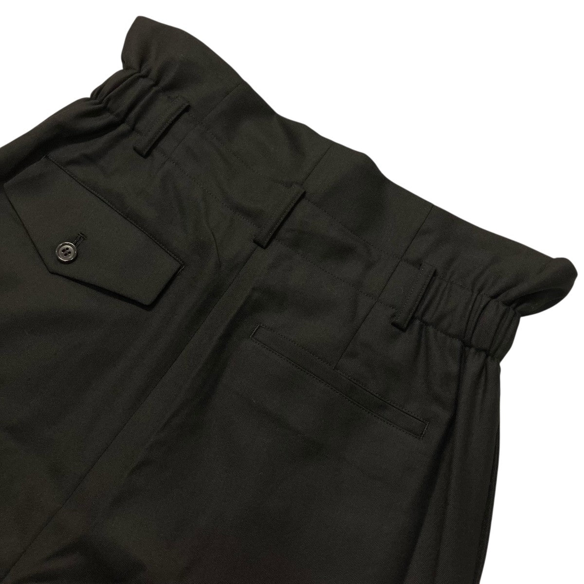 noir kei ninomiya AD2025 ウールバルーンパンツハイウエストパンツ3Q-P003 古着・中古-4枚目のアイテム画像