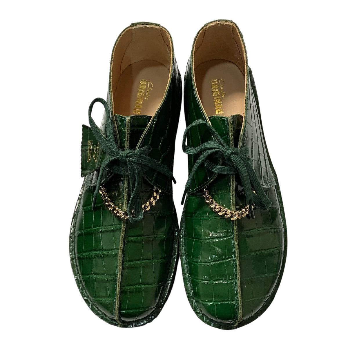 CLARKS×Martine rose×Supreme チェーンシューズDESERT TREK 古着・中古-3枚目のアイテム画像