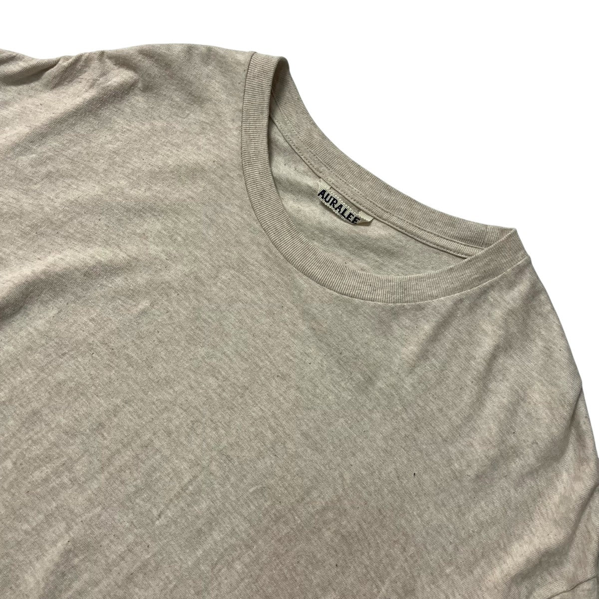 AURALEE SEAMLESS CREW NECK TEEクルーネックＴシャツA00T01ST 古着・中古-3枚目のアイテム画像