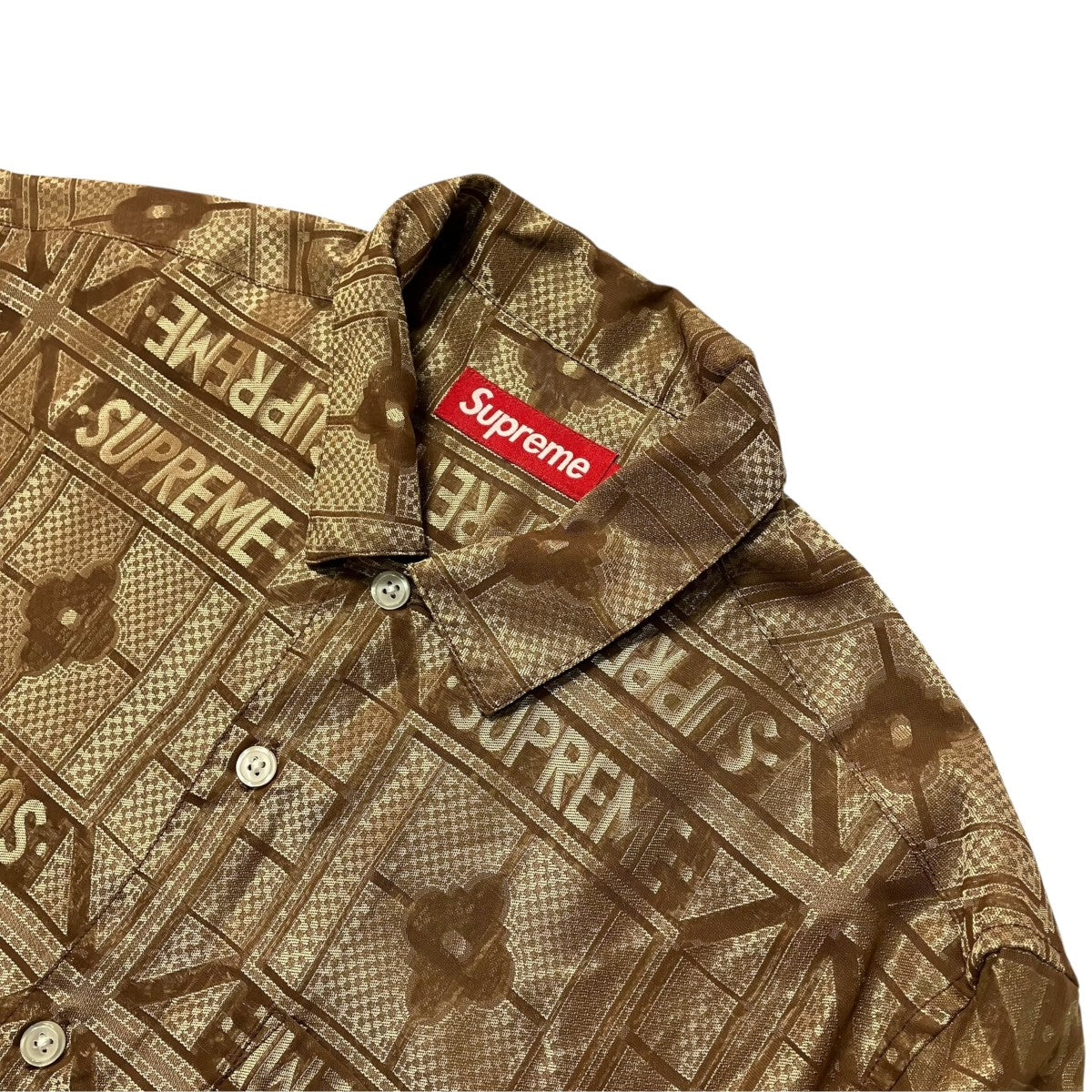 Supreme Tray Jacquard S S Shirt半袖シャツ