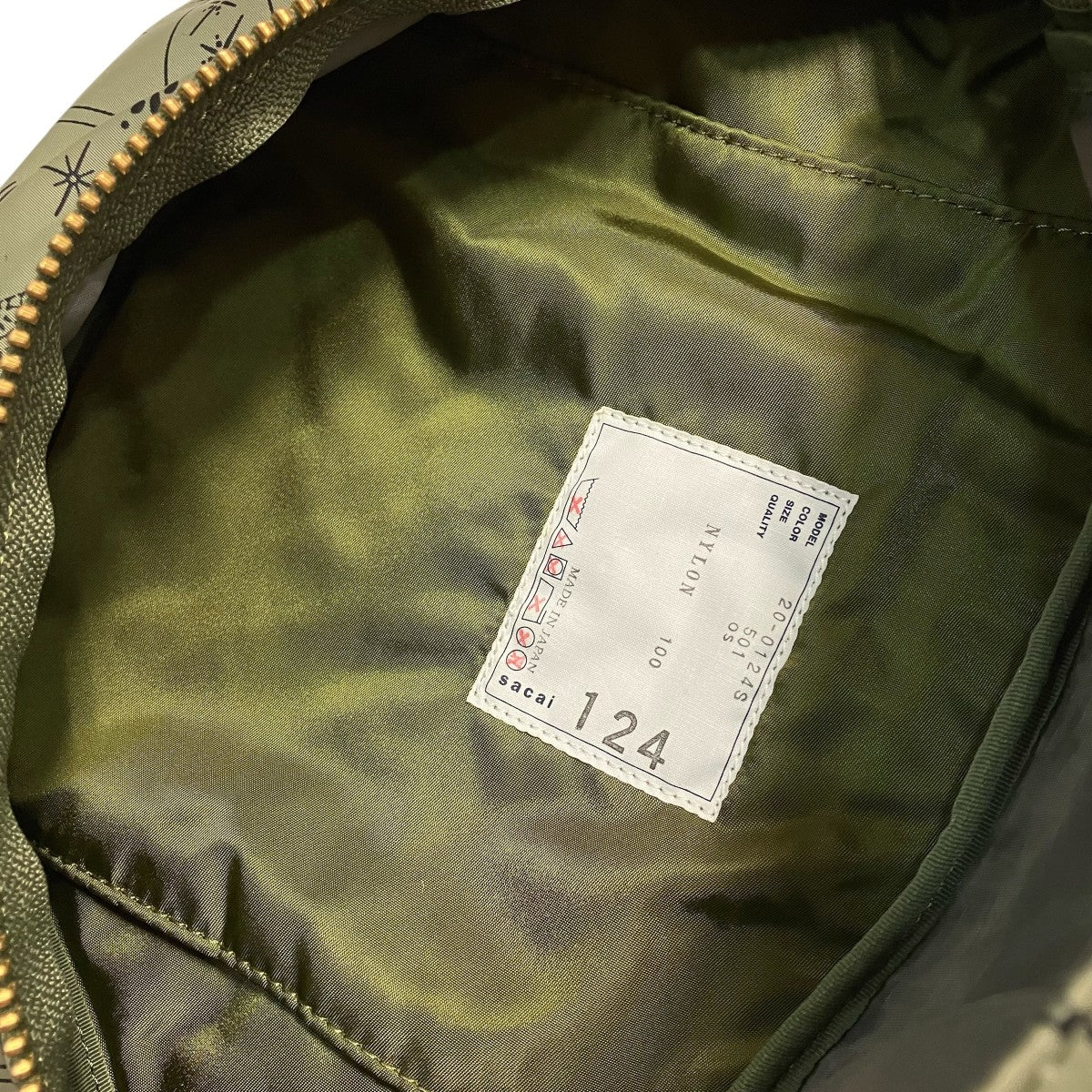 sacai×Dr．Woo ペイズリーボディバッグ20 01245 古着・中古-6枚目のアイテム画像