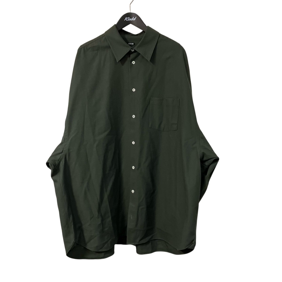 LES SIX 25SSMEGA SHIRT長袖シャツ 古着・中古-1枚目のアイテム画像