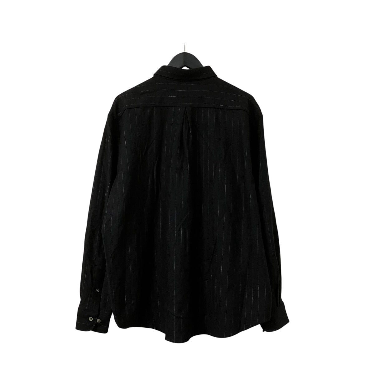 36G Wool Stripe Ideal Shirts長袖シャツKM25A 044