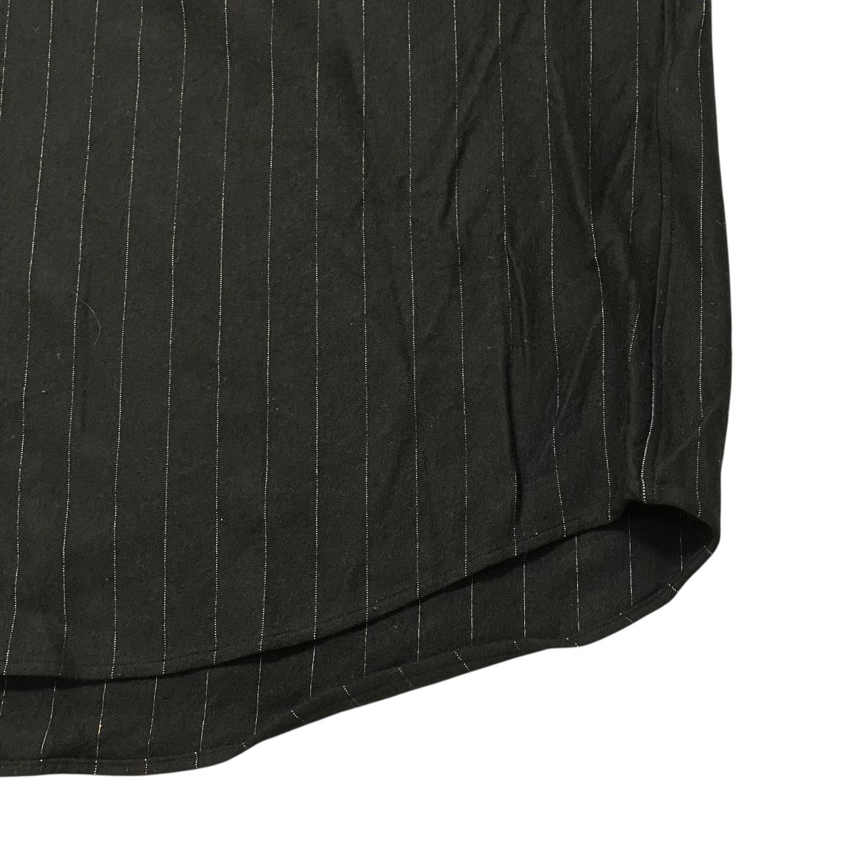 36G Wool Stripe Ideal Shirts長袖シャツKM25A 044