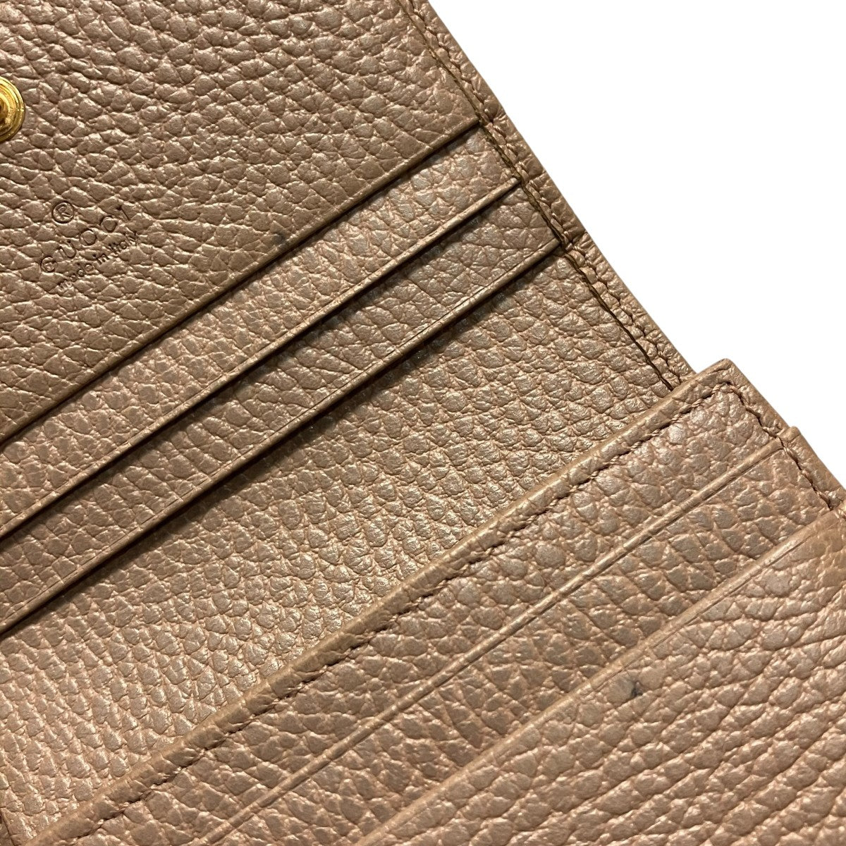 GUCCI 二つ折り財布456126 マーモント 古着・中古-6枚目のアイテム画像