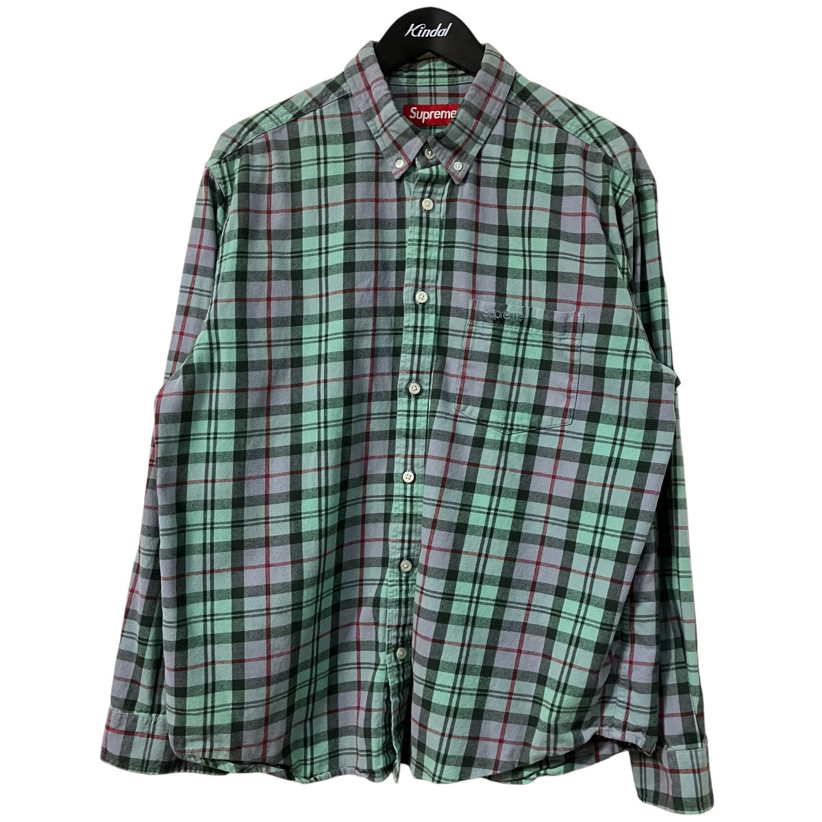 Supreme 24FWチェックシャツ 古着・中古-1枚目のアイテム画像