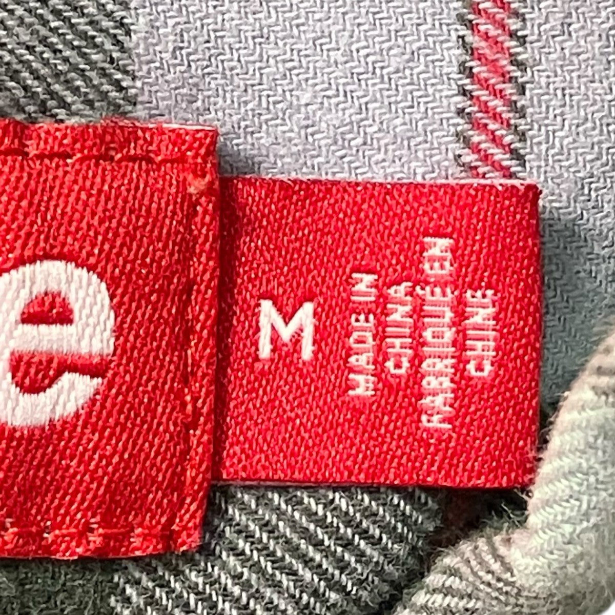 Supreme 24FWチェックシャツ 古着・中古-7枚目のアイテム画像