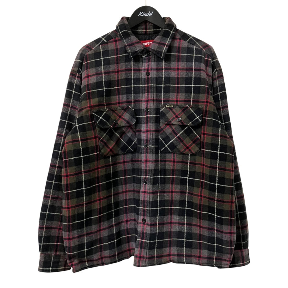 24AW Quilted Plaid Shirt 中綿チェックシャツジャケット