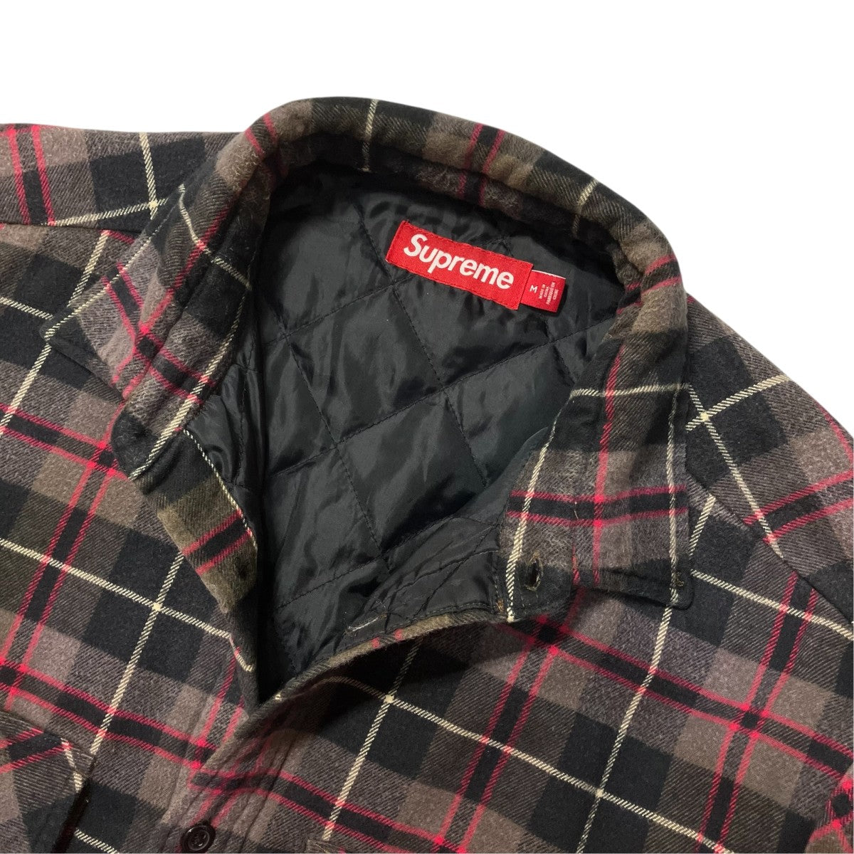 24AW Quilted Plaid Shirt 中綿チェックシャツジャケット