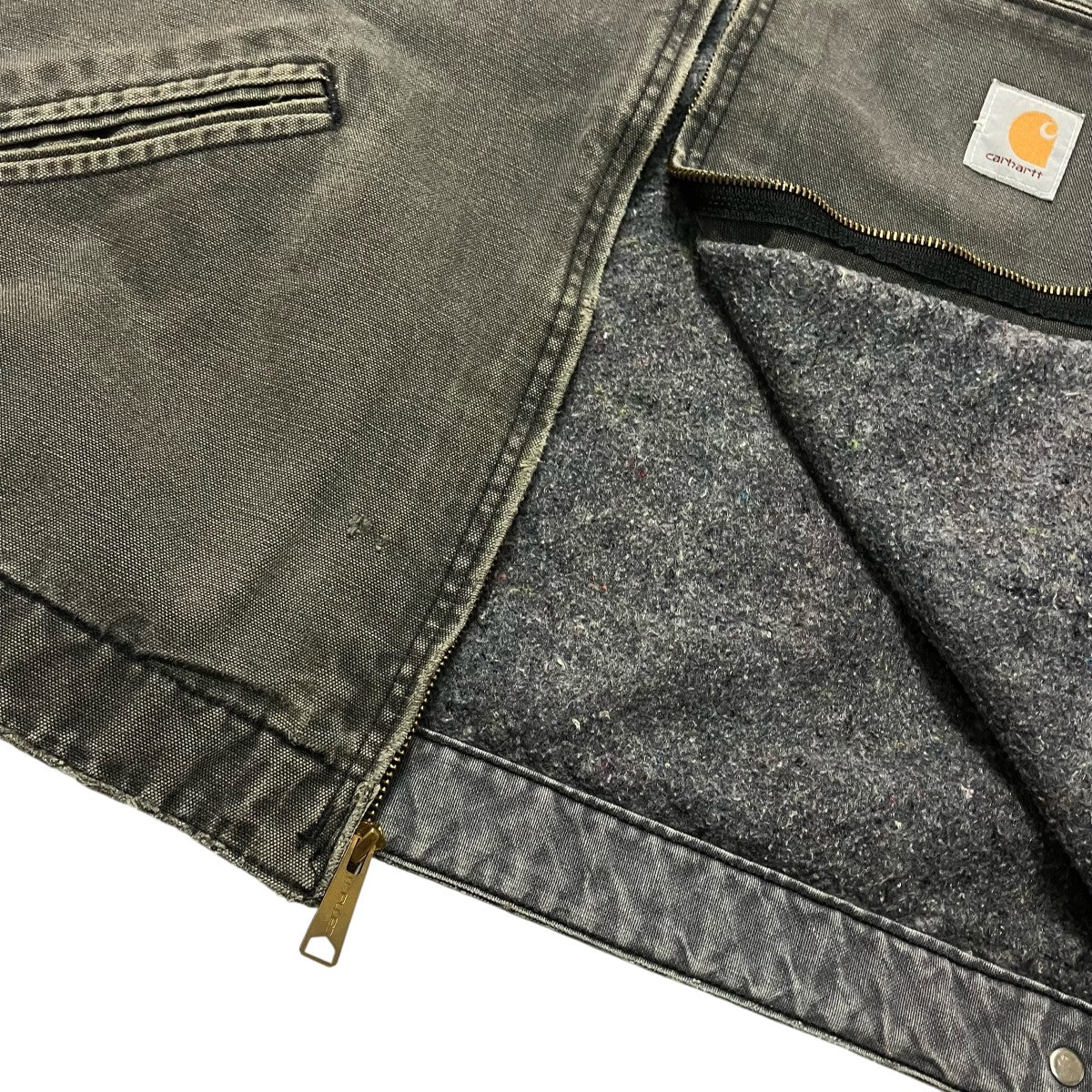タグ印字消え USA製デトロイトジャケット