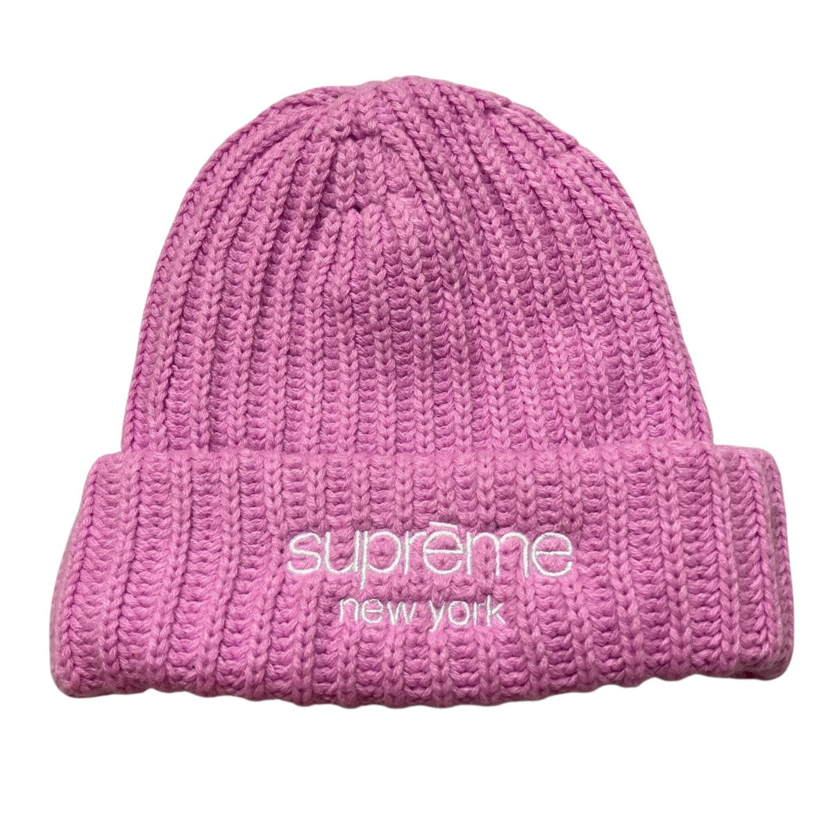 25AWChunky Rib Classic Logo Beanieクラシックロゴ ニットキャップ ビーニー