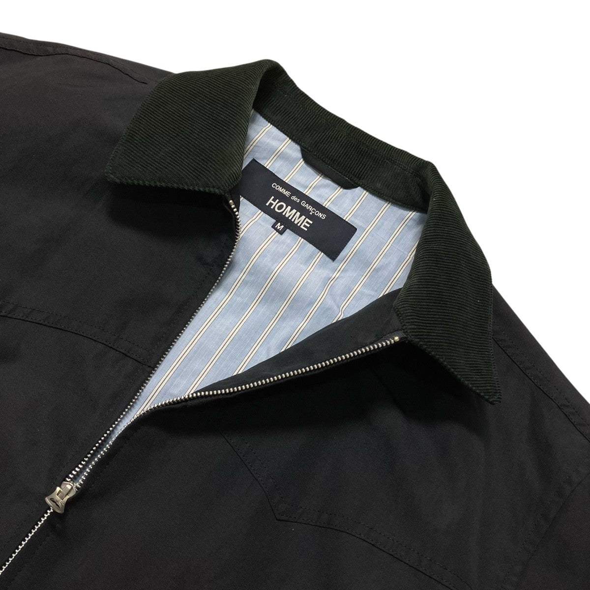COMME des GARCONS HOMME ジップアップブルゾンHQ-J032 古着・中古-3枚目のアイテム画像