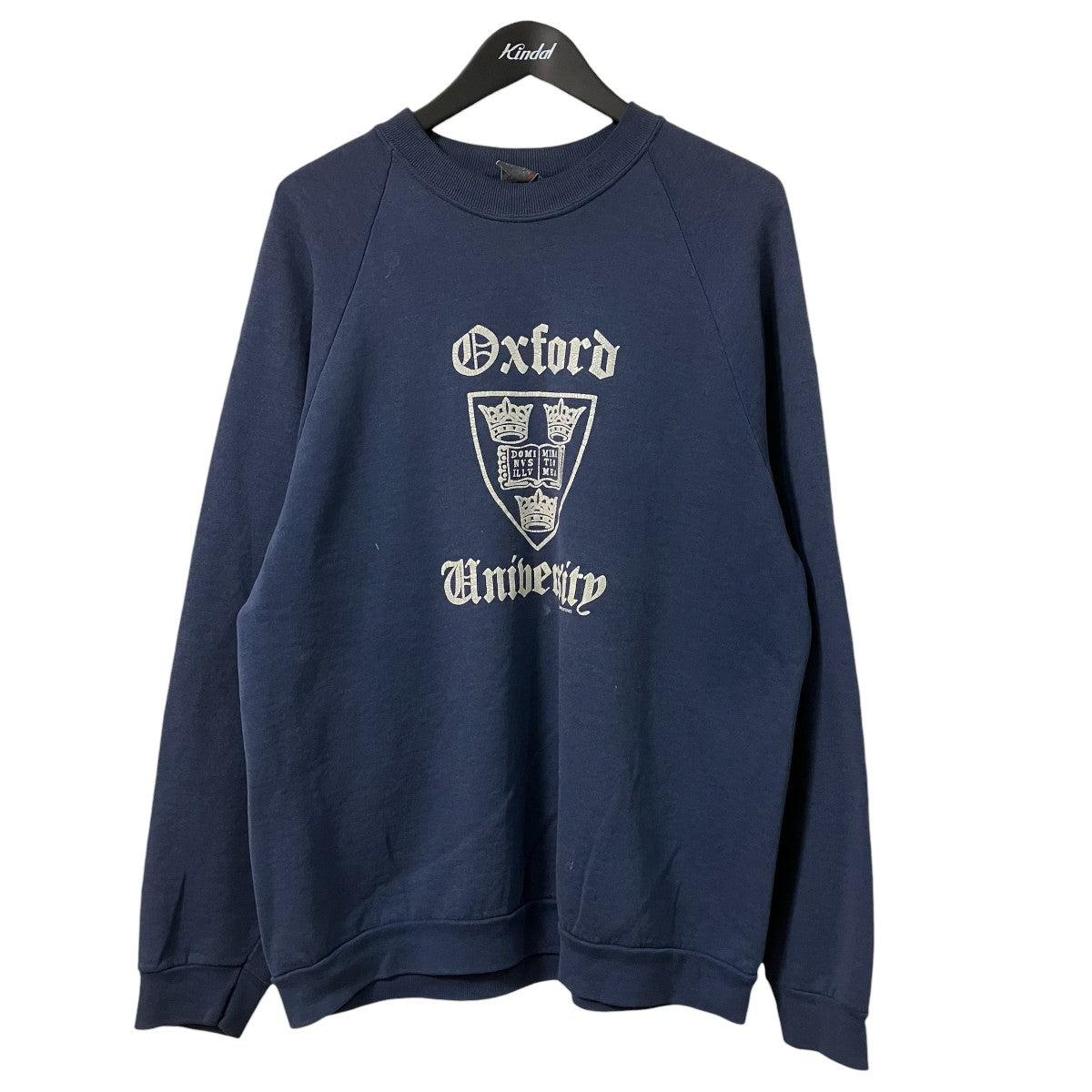 USED OXFORD UNIVERSITYクルーネックスウェット 古着・中古-1枚目のアイテム画像
