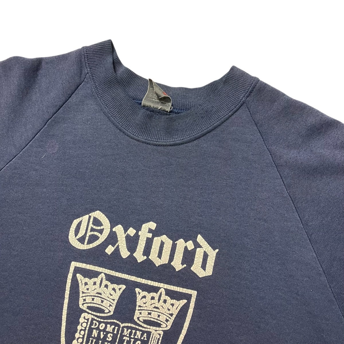 USED OXFORD UNIVERSITYクルーネックスウェット 古着・中古-3枚目のアイテム画像