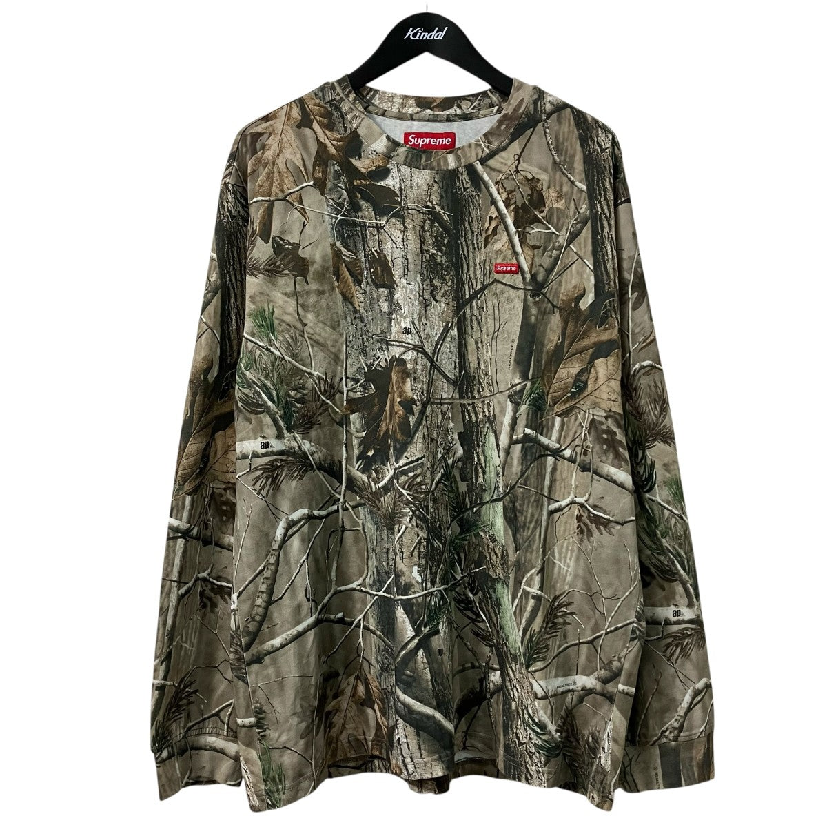 Supreme SMALL BOX REAL TREE AP CAMO長袖Tシャツ 古着・中古-1枚目のアイテム画像