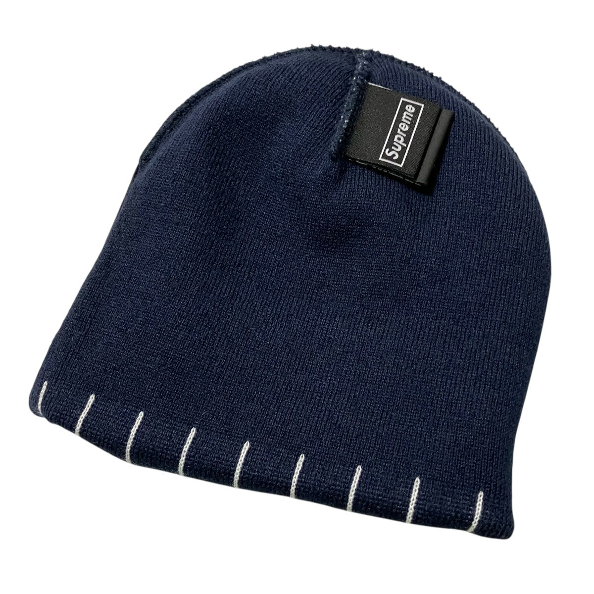 Supreme NEW ERA DEVIL S LOGO BEANIE STRIPEニット帽 古着・中古-4枚目のアイテム画像