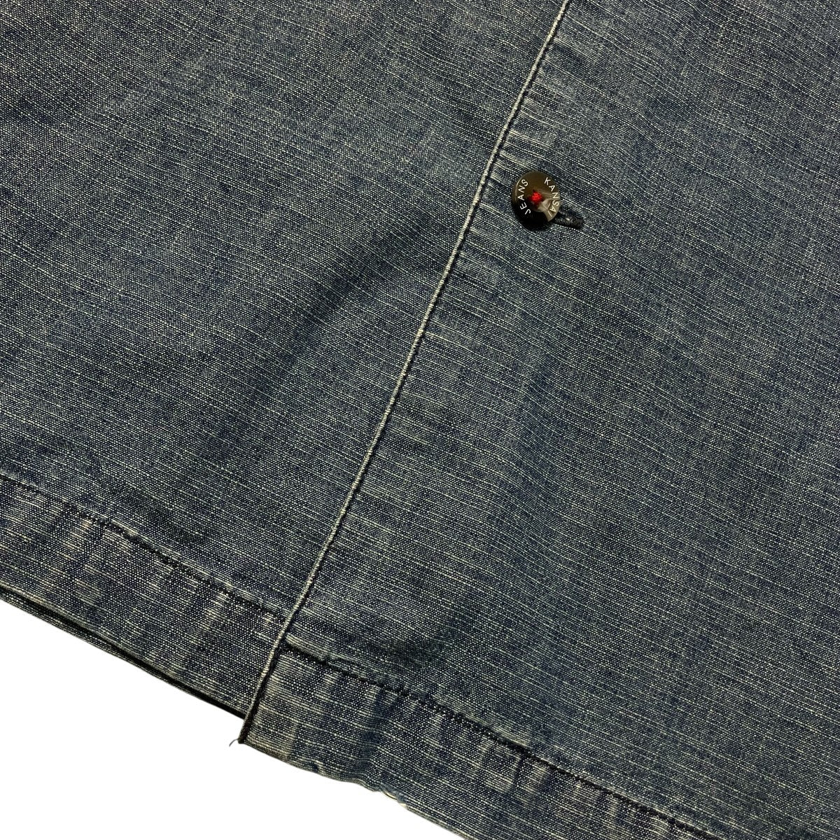 KANSAI JEANS デニムシャツ 古着・中古-5枚目のアイテム画像