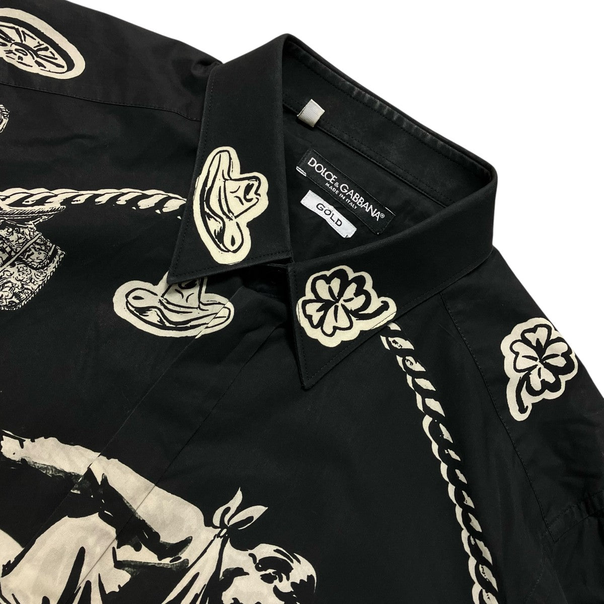DOLCE ＆ GABBANA 長袖シャツG5DW4T/FP52O 古着・中古-3枚目のアイテム画像