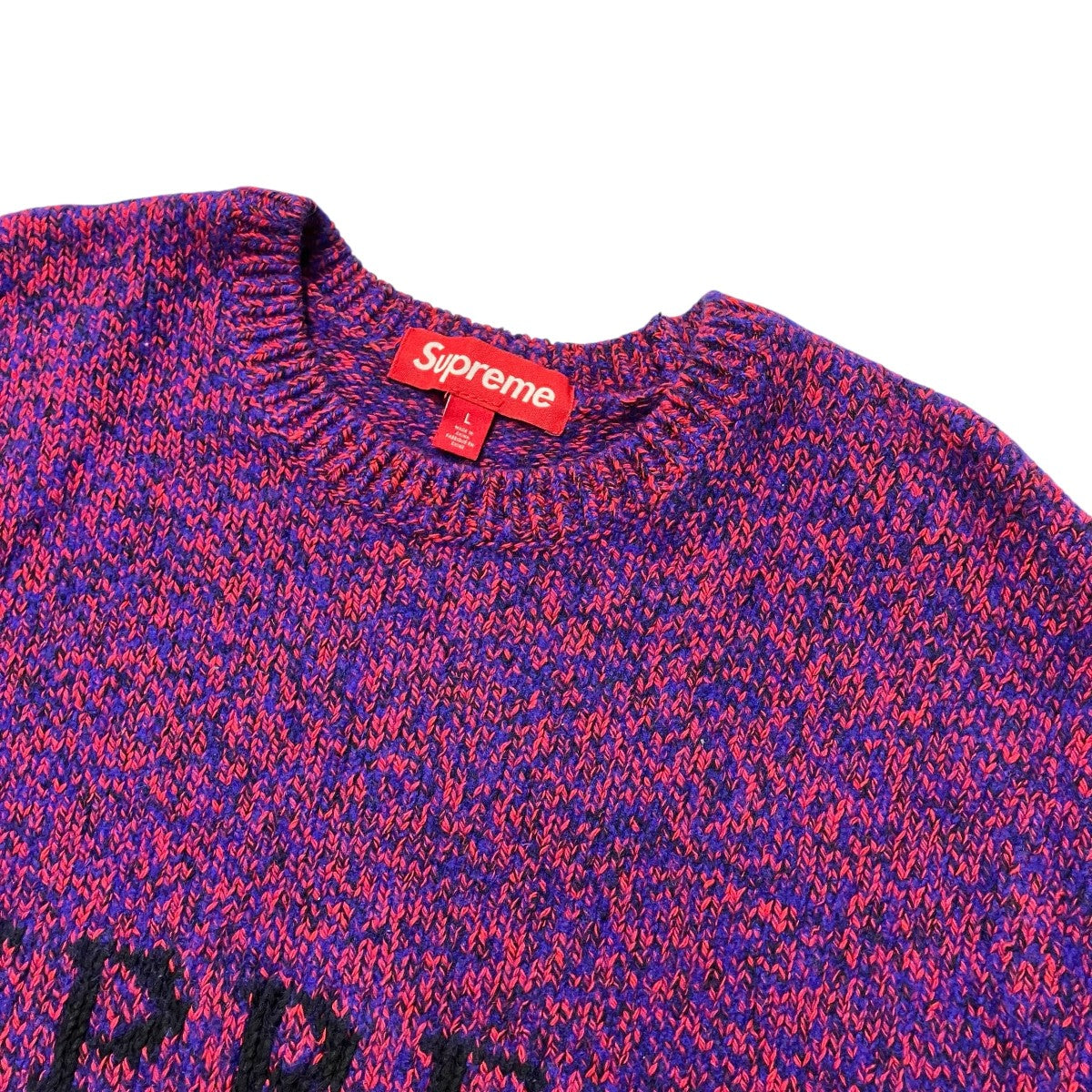Supreme クルーネックニット 古着・中古-3枚目のアイテム画像