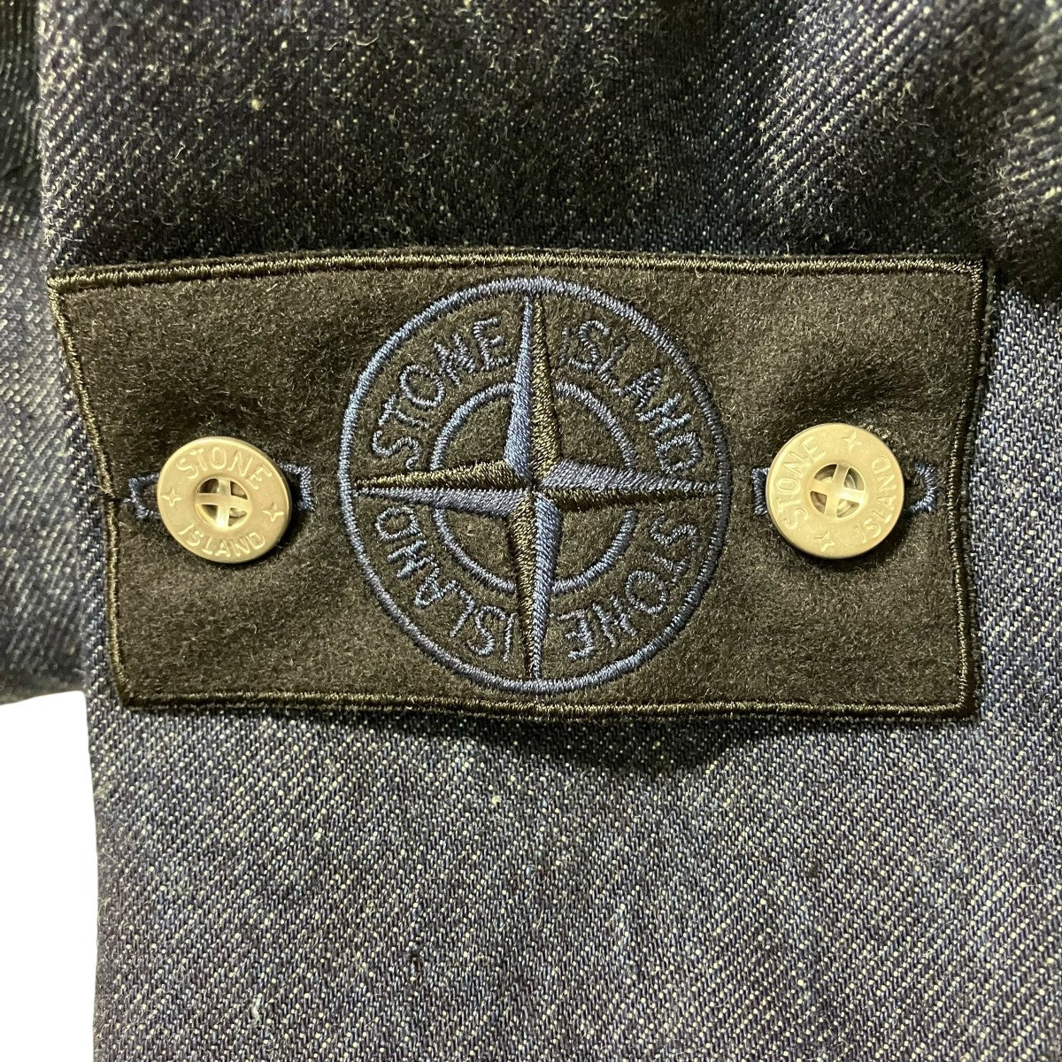 STONE ISLAND 25AWデニムジャケットK2S151100008S00J7 古着・中古-6枚目のアイテム画像