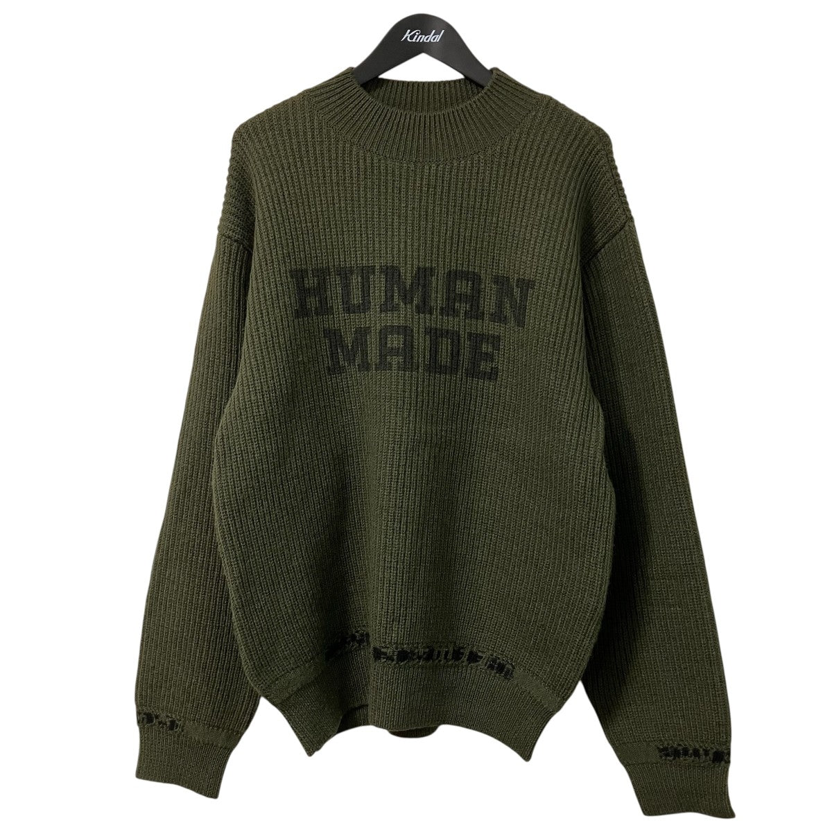 HUMAN MADE クルーネックニットHM30CS011 古着・中古-1枚目のアイテム画像
