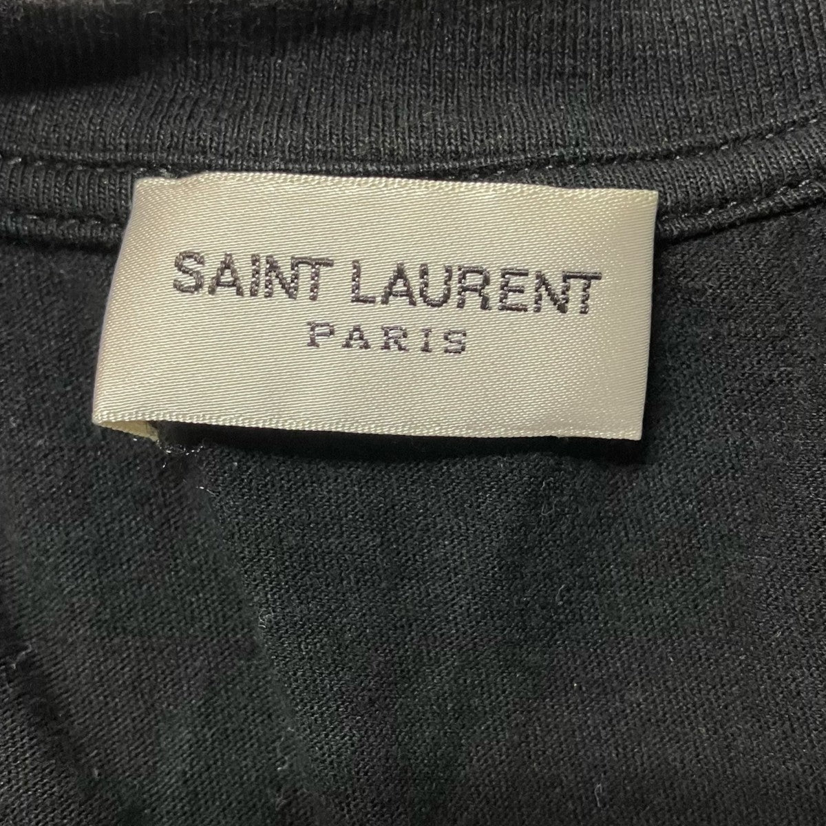 Saint Laurent Paris 半袖Tシャツ45TZ 557956YBDZ2 1039 古着・中古-6枚目のアイテム画像