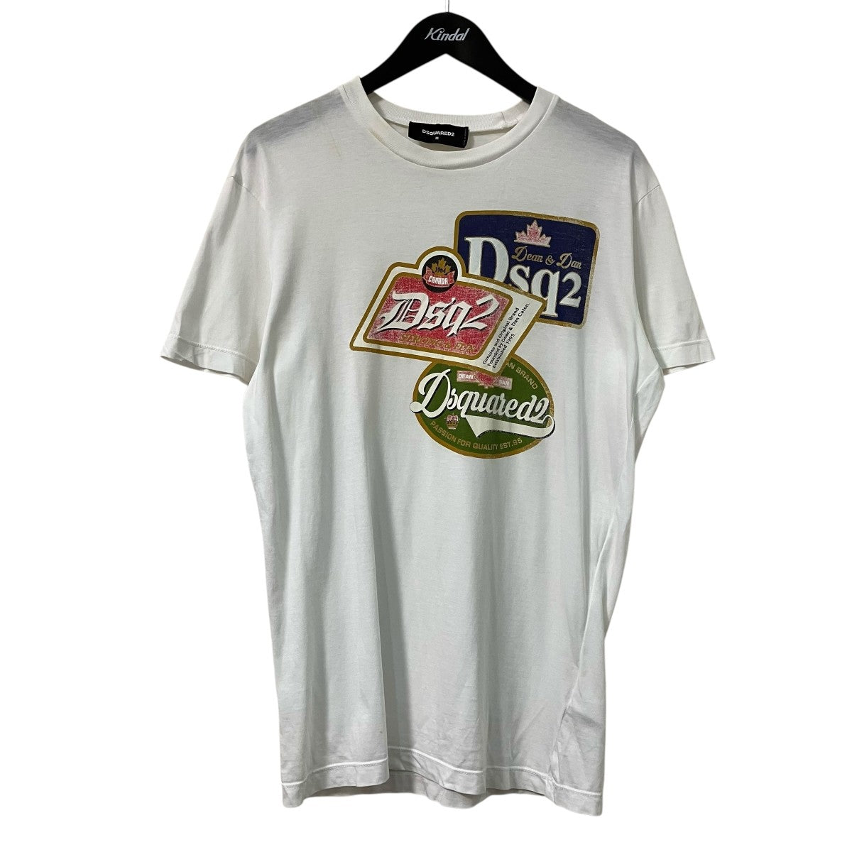 DSQUARED2 フロントプリントＴシャツS74GD0581 S21600 古着・中古-1枚目のアイテム画像