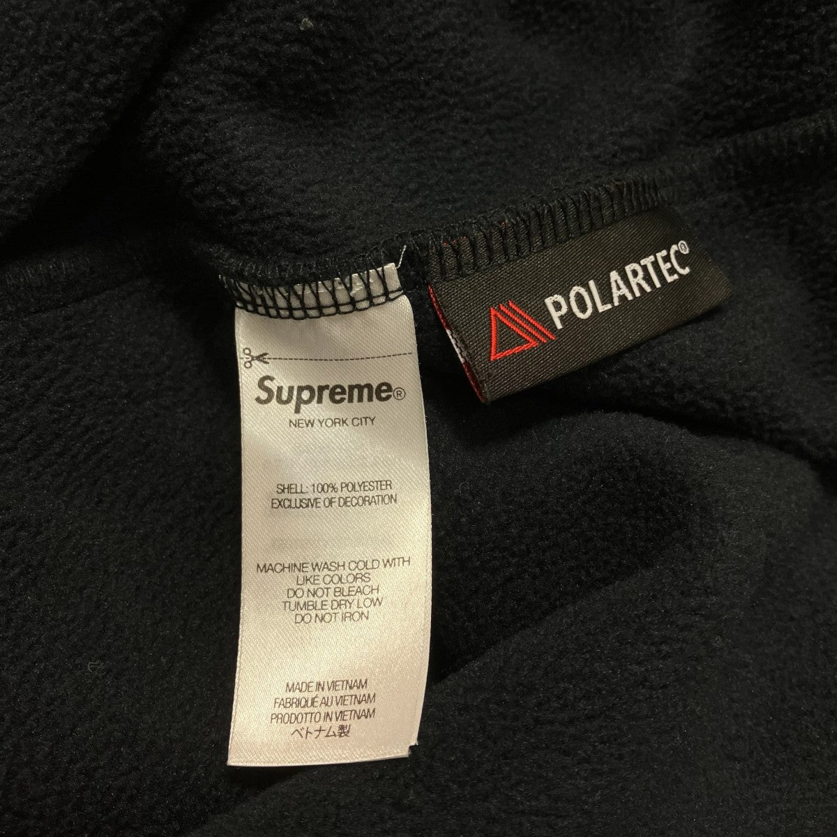 Supreme フリースジャケット 古着・中古-7枚目のアイテム画像